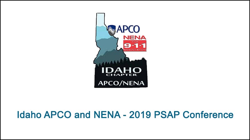 idaho apco and nena -2019 psap conference
